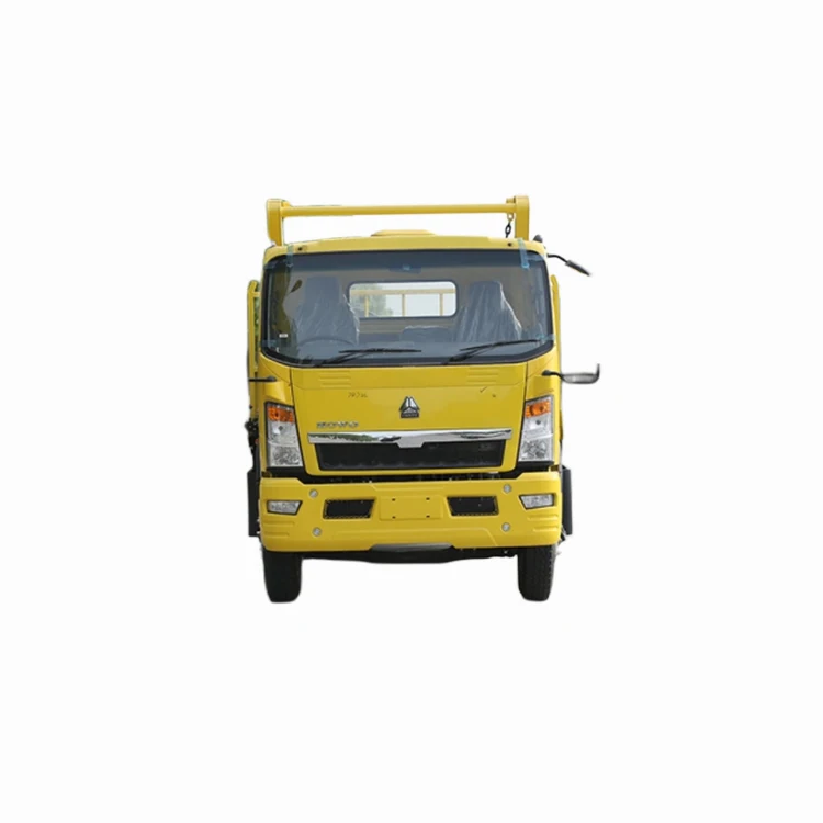 China 3.5ton Garbage Bin Truck, Compactor Garbage Truck, Mini Side Loader Garbage Truck