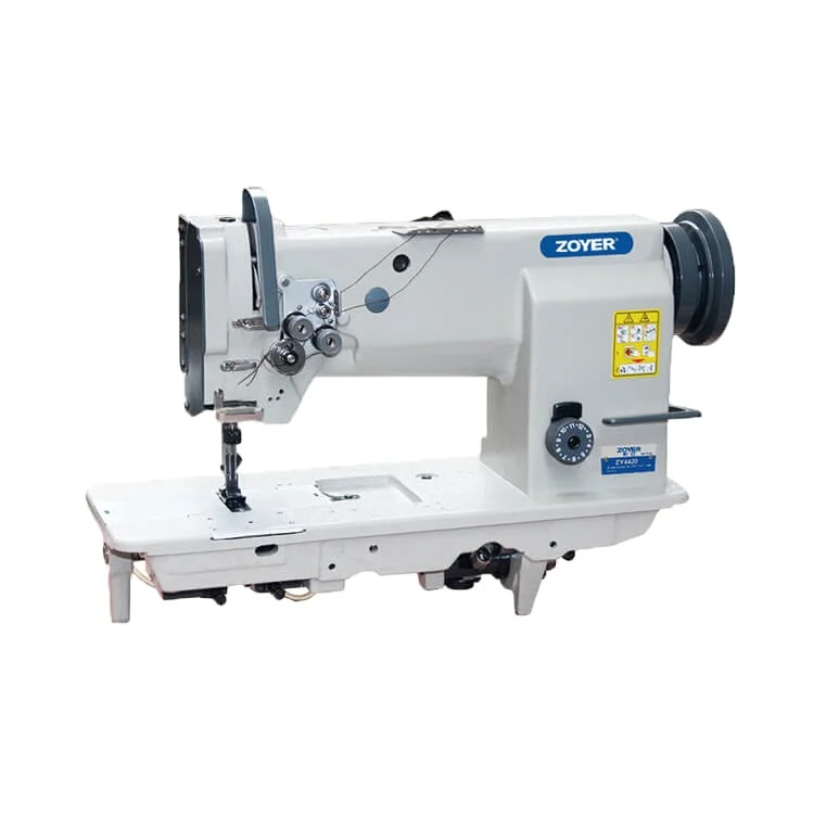 HOT SALE ZY 4420 Double Needle Compound Feed Industrial Lockstitch Sewing Machine
