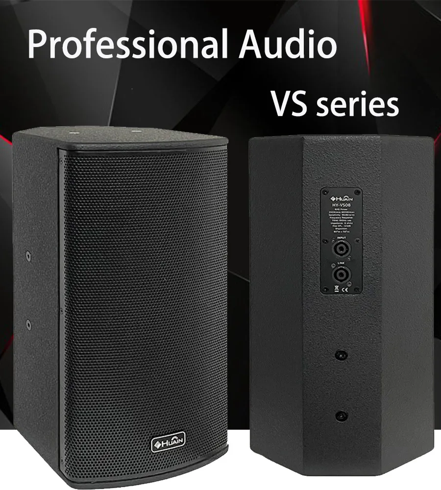 Professional speaker set ktv karaoke dj sound system full setup for club