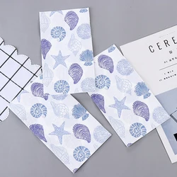 Custom Wholesale Rectangular Cute Restaurant Paper Napkins Decorative Disposable