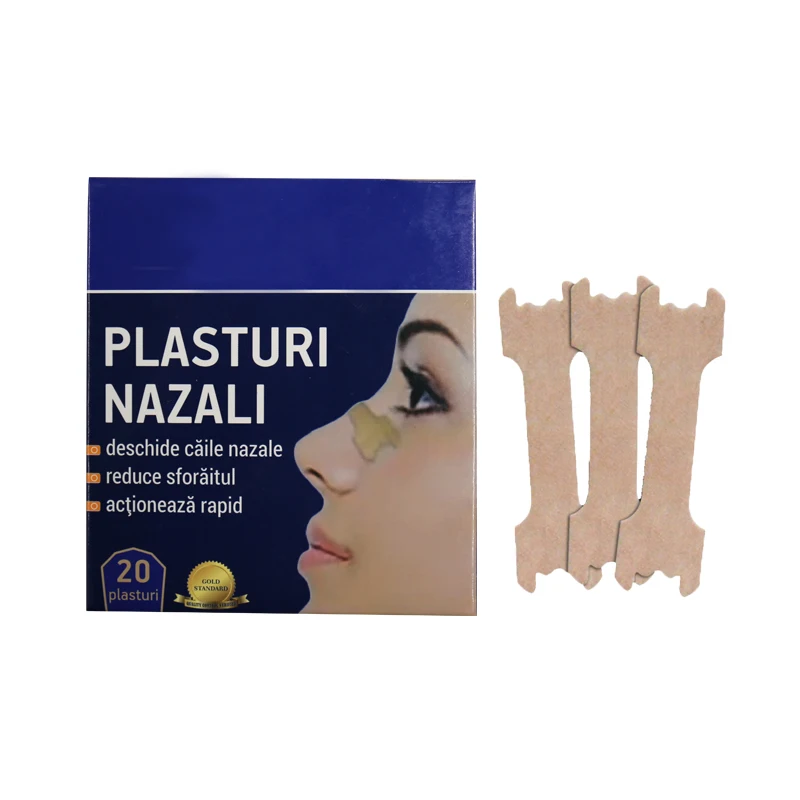 OEM service free adhesive nasal strips sleep patch for snoring