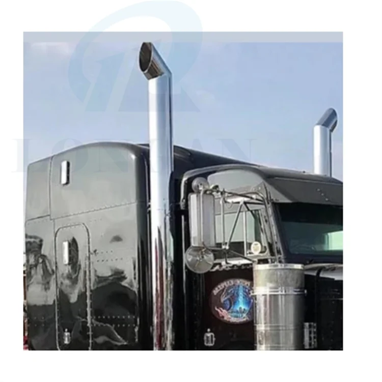 127MM L/1829MM  75M Mitered Top Exhaust Tip Bull Horn Top Exhaust Tip American Eagle Exhaust