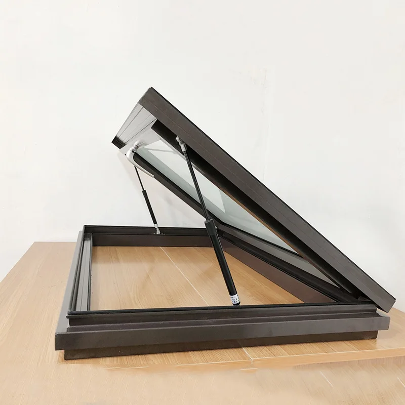 Высокое качество прозрачный алюминиевый дом веранда стеклянная крыша Skylight звуконепроницаемые окна