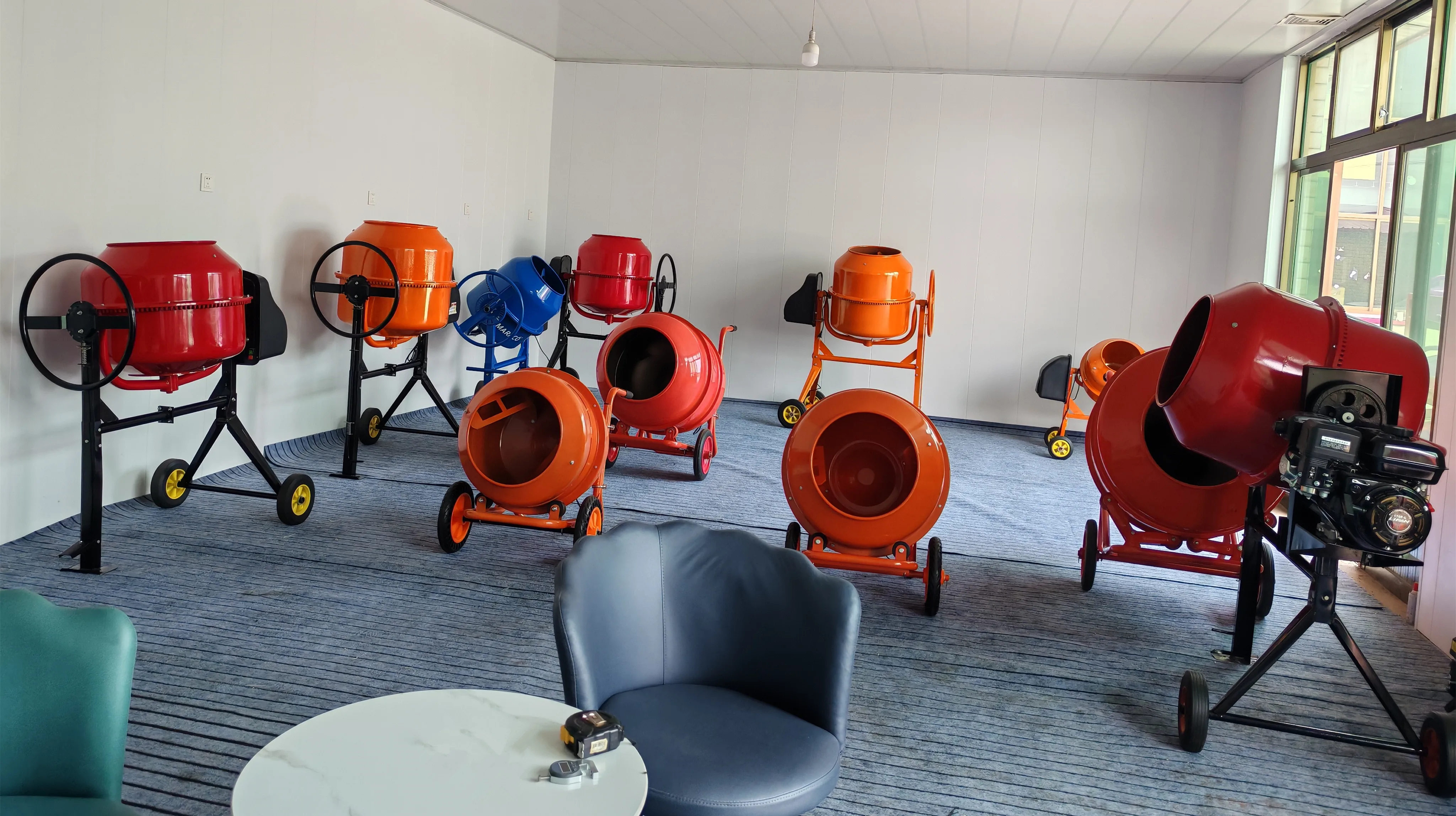 Portable Engineering Construction Compact Electric Motor Concrete Mobile Cement Mixers Machine