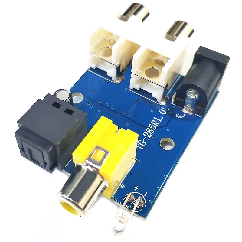 CS8416 CS434 24 Bit 192KHz Coaxial Optical Fiber DAC Decoder Board Module RCA Interface 5-12V Digital Optical Decoder