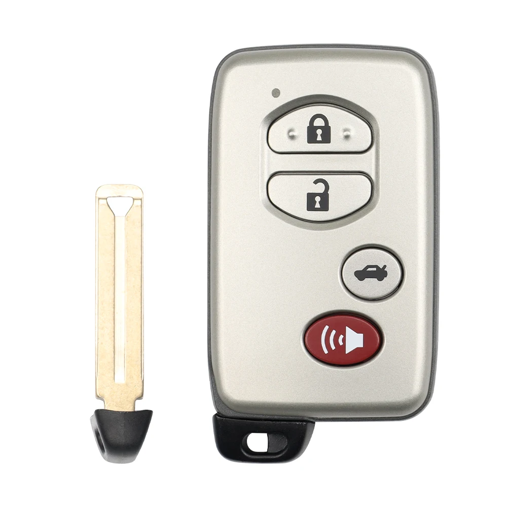 MS 3+1Buttons FCCID HYQ14AACX Board Trunk 5290 314.4mhz Smart Car Remote Key for Toyota Vehicle Replacement Blank Fob