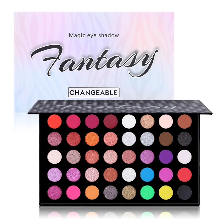 James Charles 39 Color Murphy Glitter Earth Color Makeup Eyeshadow Palette