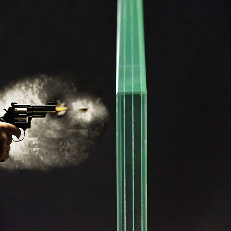 tempered laminated glass bulletproof glass