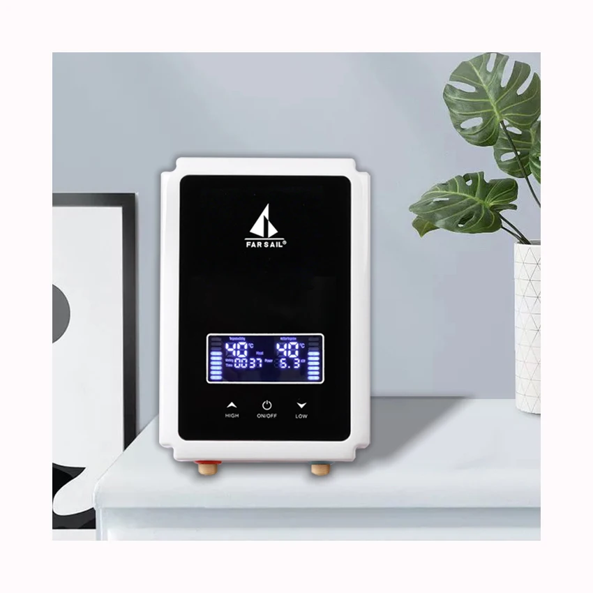 110v Smart Thermostat Water Heaters Bathroom Instant Water Heater Shower Electric Water Heaters  High Quality Geyser