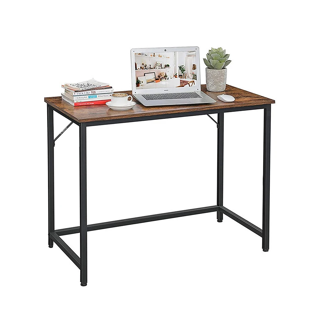 Customized high quality mdf chipboard modern computer table with storage home office desk