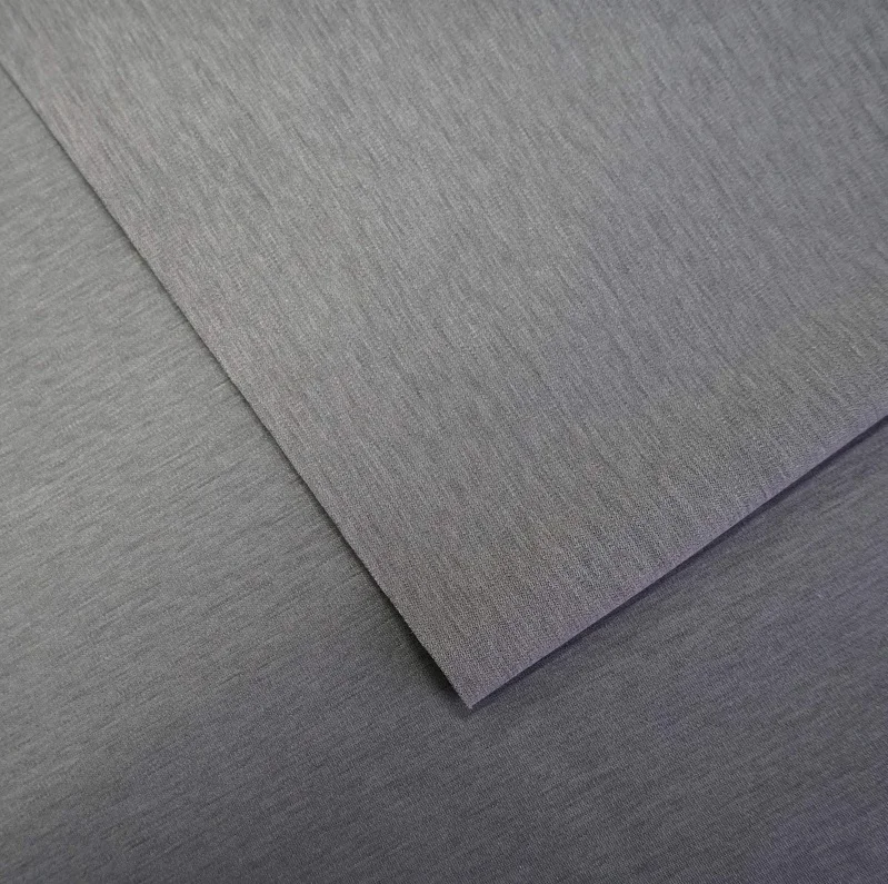 high quality 200gsm 60s cotton modal silk fabric double sided from knitted fabric manufacturer accepted custom made