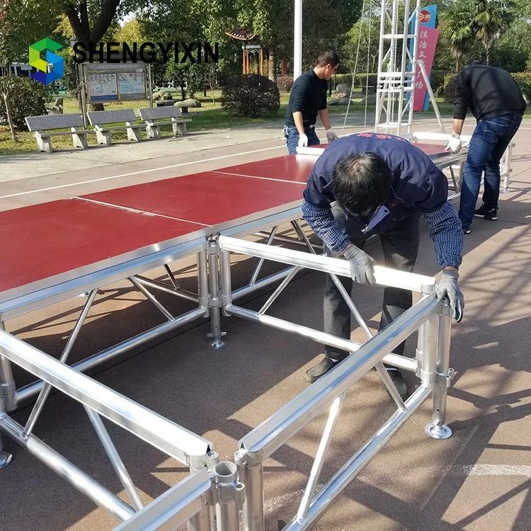High Quality Chinese Manufacturer Portable Stage Aluminum Stage for Concert