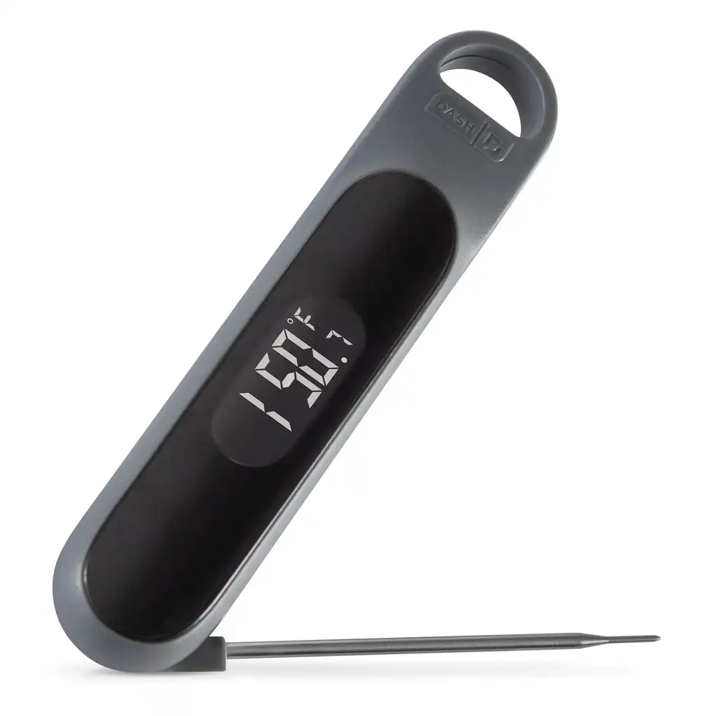 Dash 3 seconds Quick-Read Meat Thermometer - Waterproof Kitchen and Outdoor Food Cooking Thermometer with Digital LCD Display