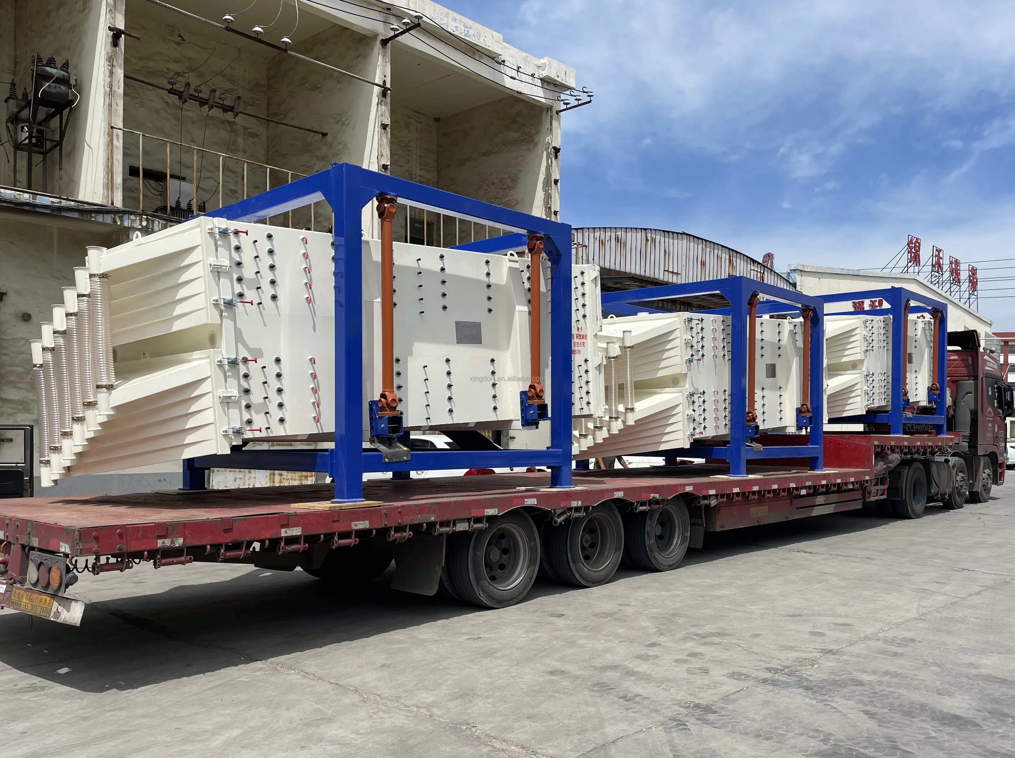 Easy Operation Sand Vibrating Screen Gyratory Sifter Frac Sand Classification