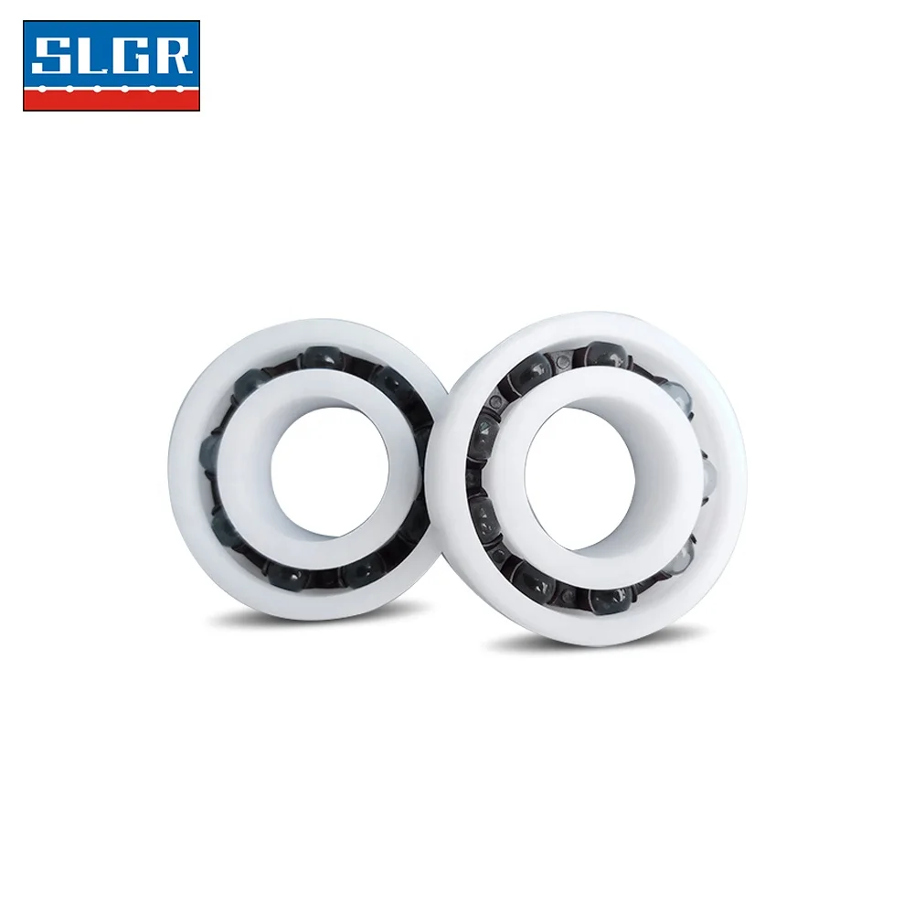 SLGR-BRAH011 6204 Plastic Nylon Bearing PA6 POM Deep Groove Ball Bearing Good Wear Resistance