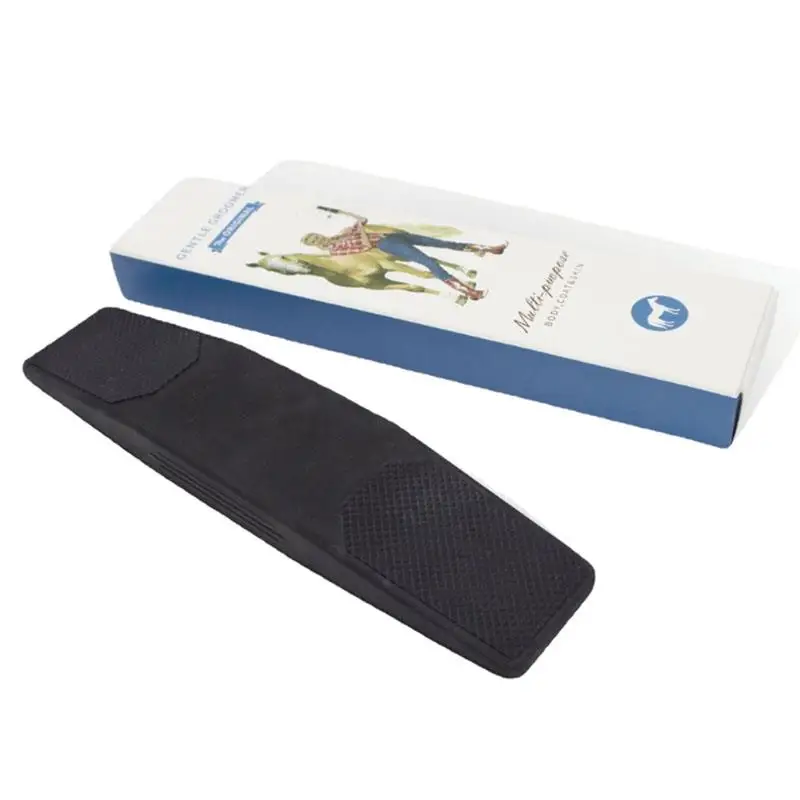 Gentle Grooming Brush Original for Horses Dogs 6-in-1 Shedding Massage