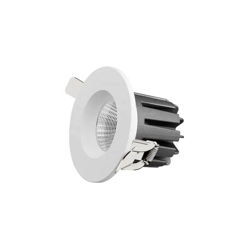 0-10V  Dimmable  LED downlight 10W 12W Cob Led Ceiling Down Light