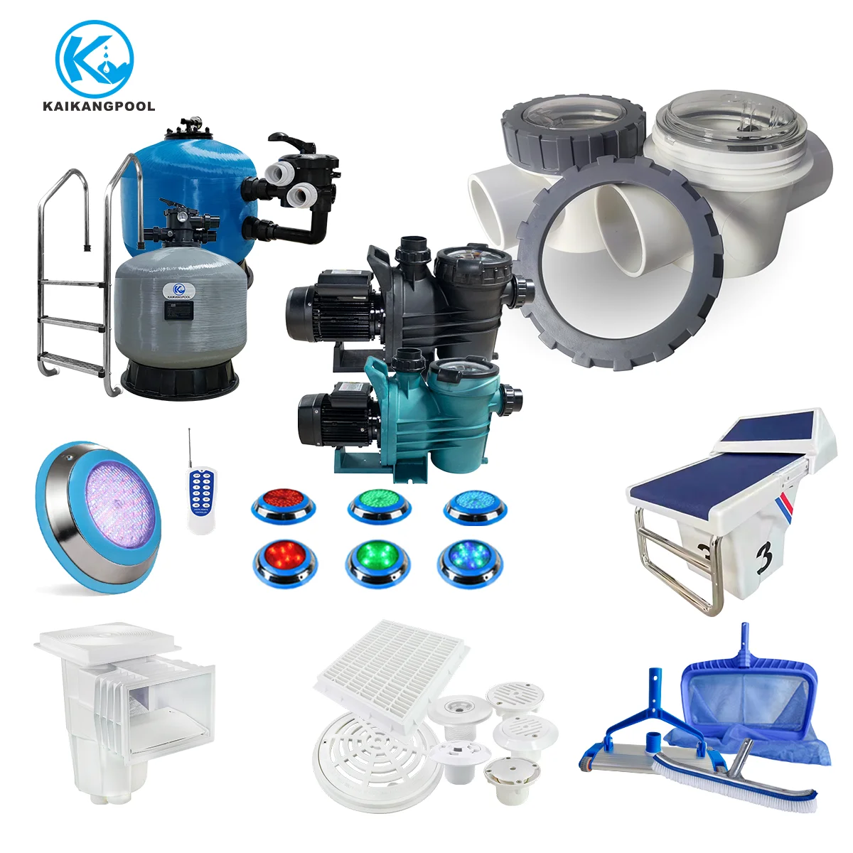 Big swimming pool cleaner for cleaner pool, industrial pool cleaner  head