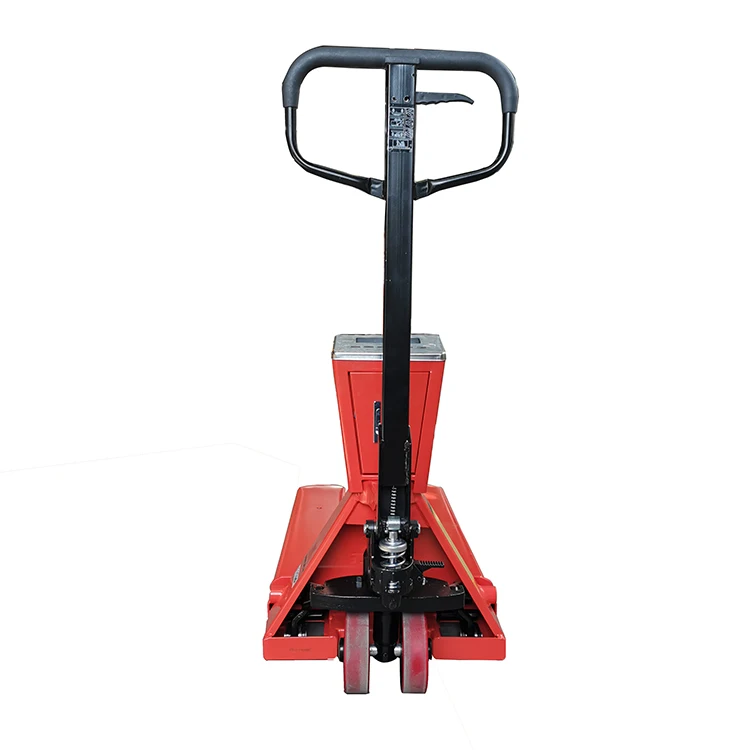 NIULI 3000kg 3 Ton Electronic Forklift Weighing Scale Pallet Jack Scale Hand Pallet Truck with Weigh Scale