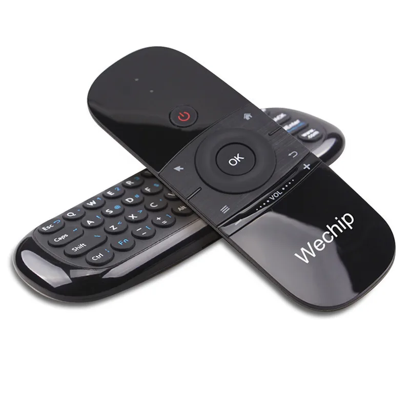 Wechip w1 Летающая белка инфракрасное обучение Двусторонняя Беспроводная соматосенсорная мышь мини клавиатура дистанционное