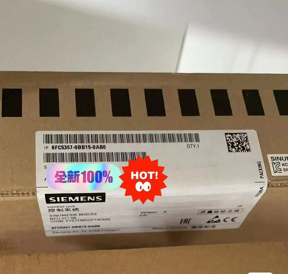 Siemens запасные части 6FC5357-0BB34-0AE1 840D/DE NCU 573 4 650MHz 64MB материнская плата CNC 6fc5357-0bb34-0ae1 PLC контроллер