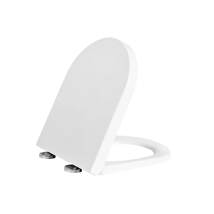 Duroplast slim sanitary ware u shape urea material home lavatory seats wc toilet lid hotel toilet seat