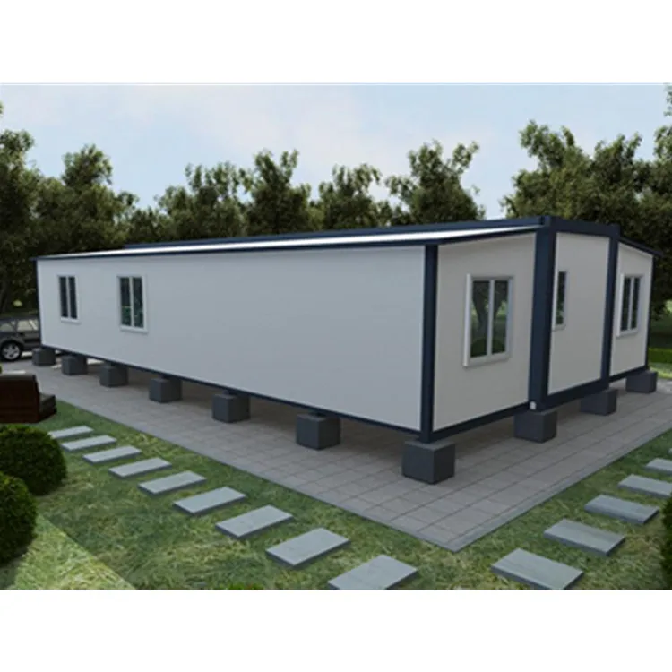 Extendable Expandable folding foldable tiny kit 20ft 40ft luxury modern prefab Container Frame villa office house home for sale