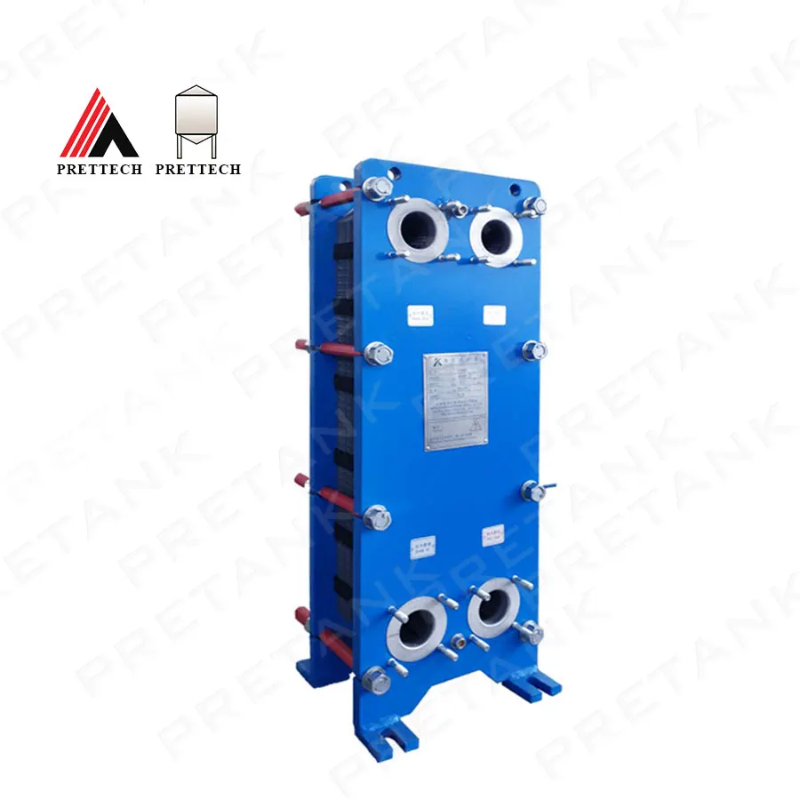 Marine Diesel Plate Heat Exchanger Oil Cooler For Cooling Seawater