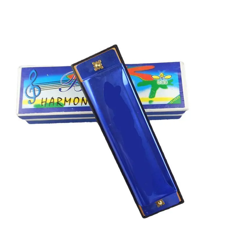 Toy Brand 10-Hole Plastic Toy Harmonica 10-Hole Harmonica
