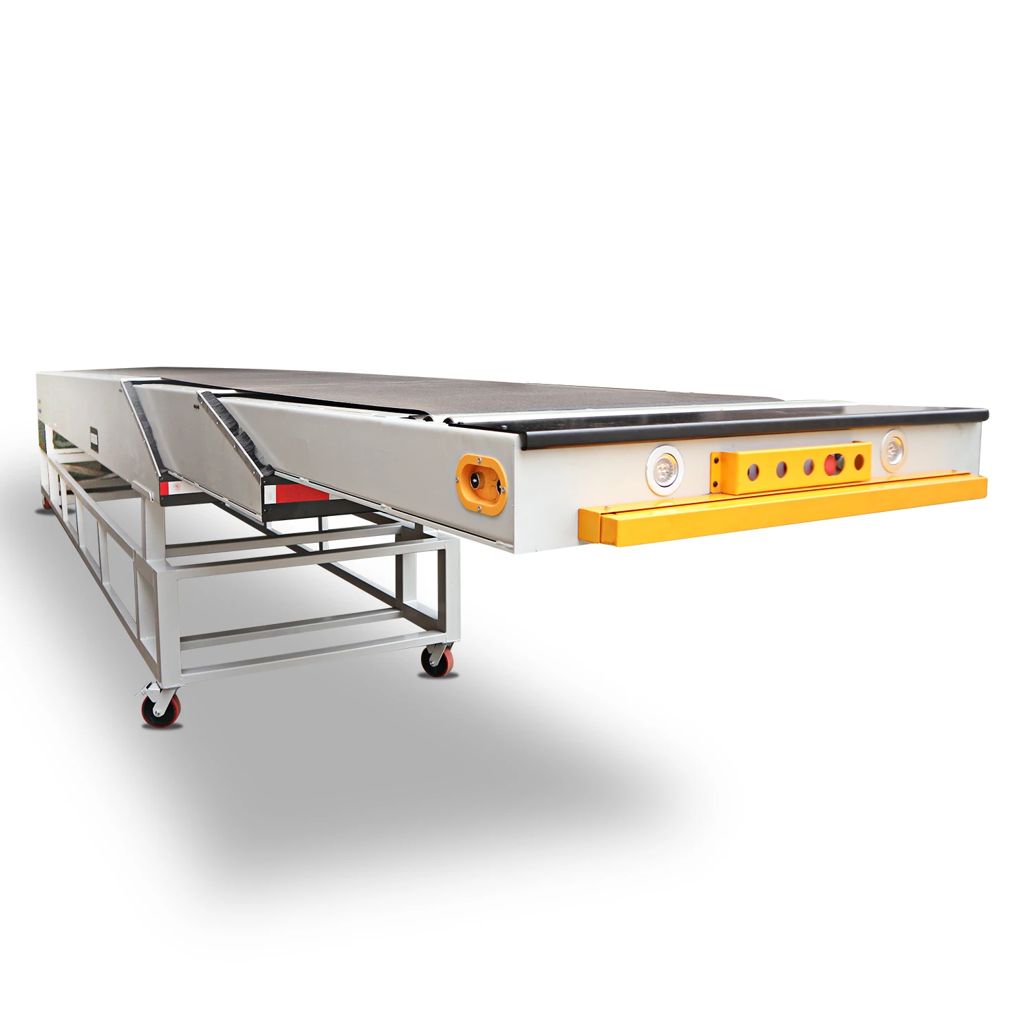 Custom high efficiency unloading loading conveyor for material transportation