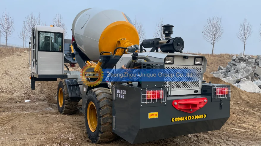 Mixer Pump Machine Self loading Small Portable Concrete Mixer Truck With High Quality