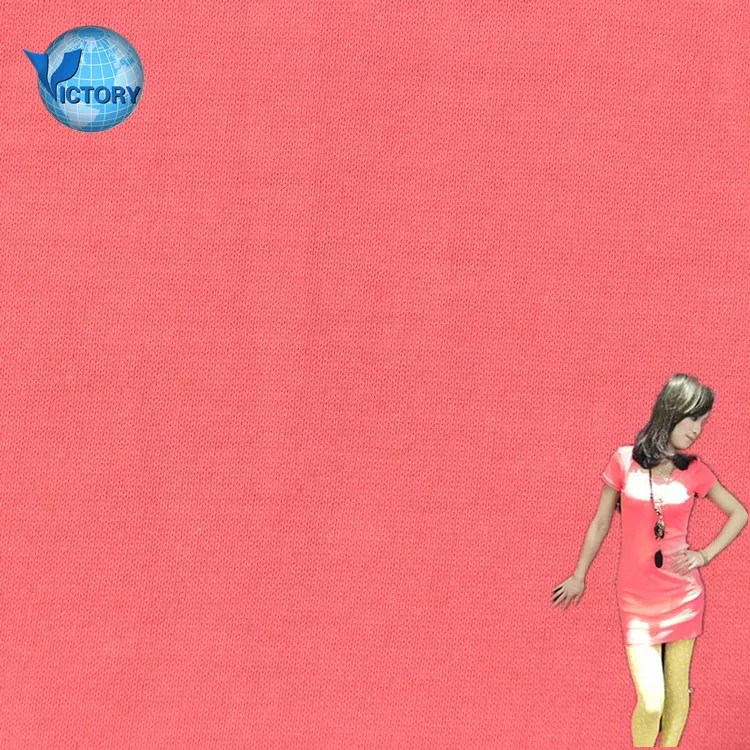 Fluorescence Micro New Open Hot Sex Modal and Cotton T shirts Women Underwear Sports Knitted Single Jersey Lenzing Modal Fabric