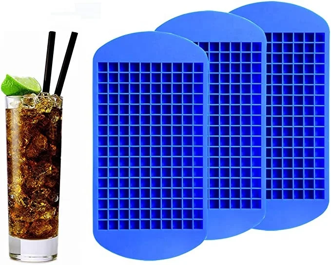 Customize Handmade Non-stick  Mini Ice Cube Trays Small Cube