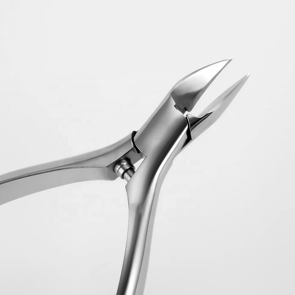 Professional Full Jaw Nail Care Tools Stainless Steel Cuticle Nippers for Ingrown Toes and Fingers