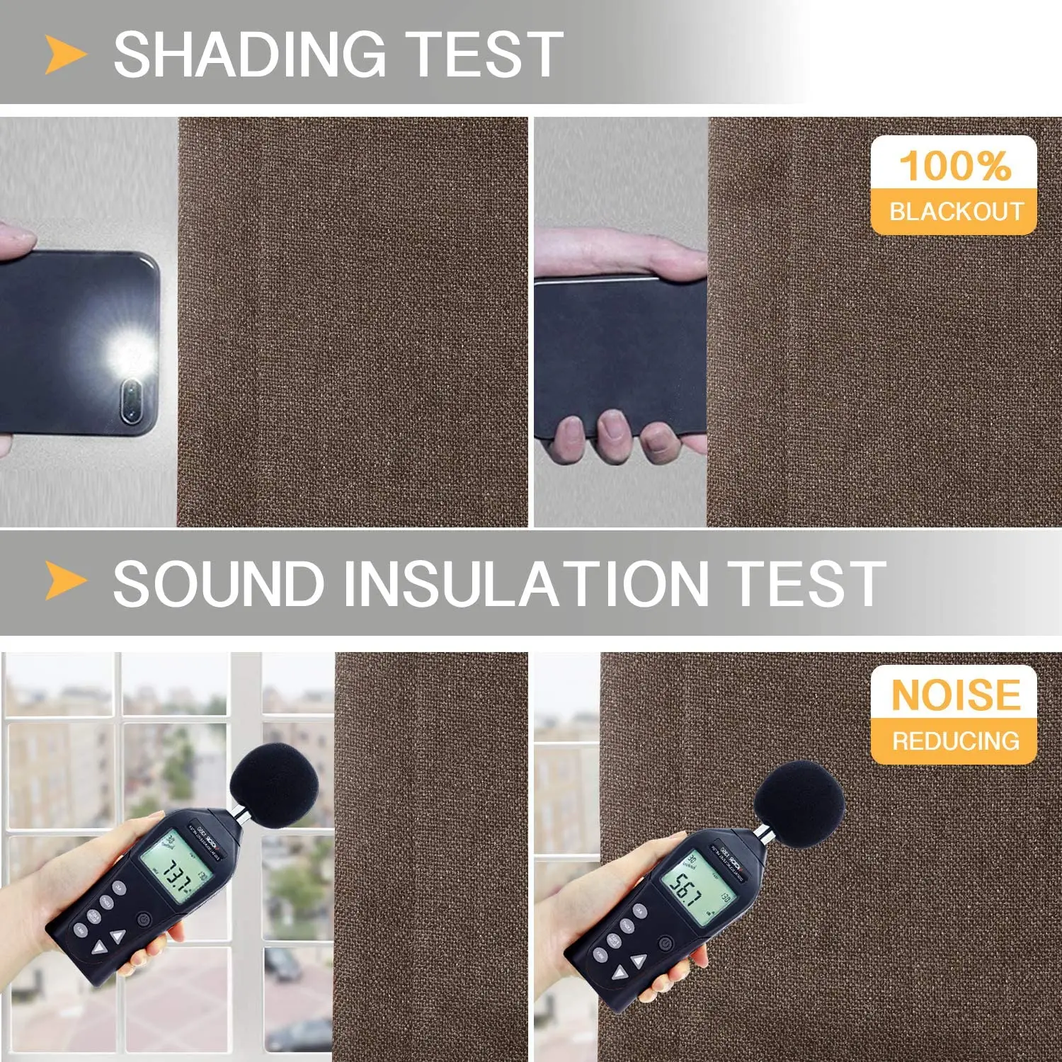 
Factory selling customized 100% blackout eyelet curtains for the living room 