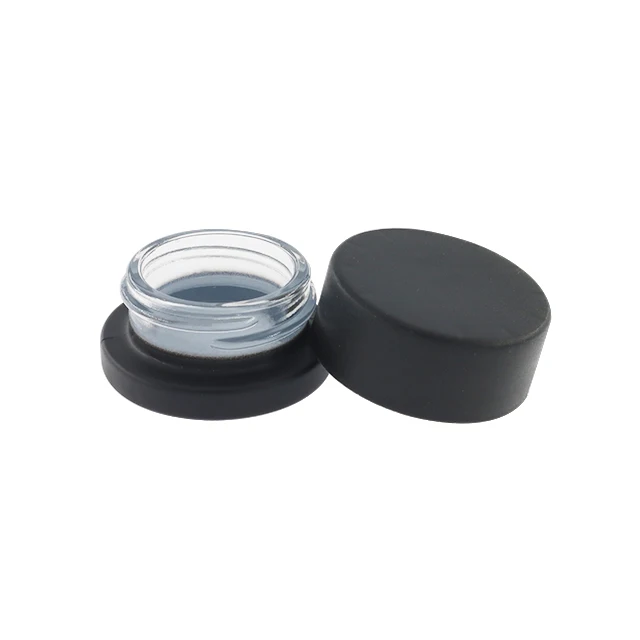 wholesale child resistant closure concentrate glass jar 1 gram 3ml 5ml 7ml