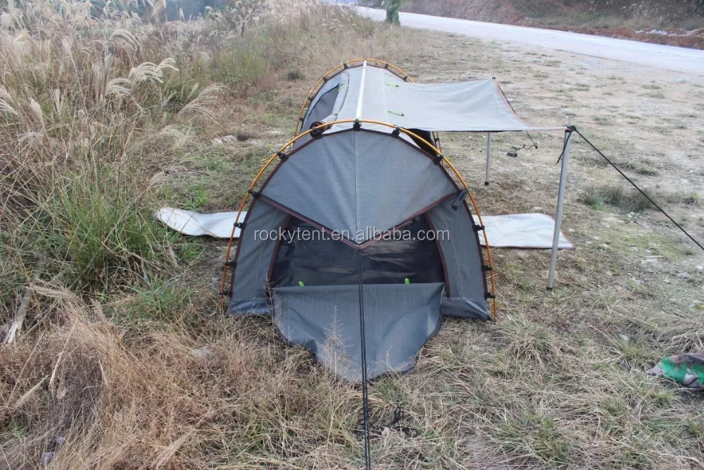 One Stop Service Canvas 2 person swag tent folding tents swag privacy camping toilet