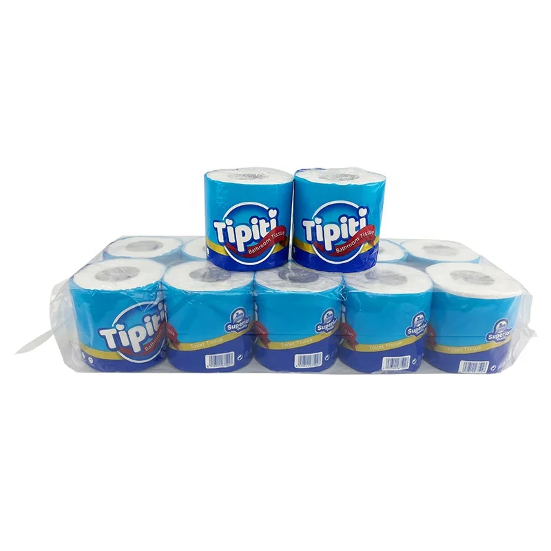 Custom Logo Printed Cheap Price Soft 3 Ply Bathroom Toilet Roll Tissue Paper