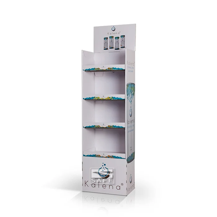supermarket promotional balloon pharmacy display rack