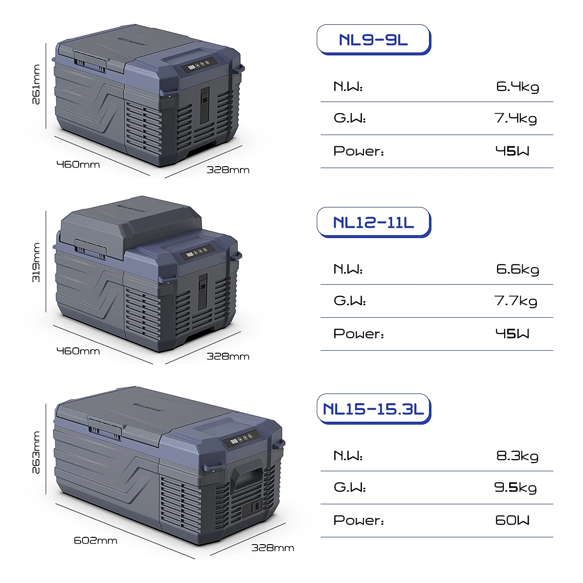 Alpicool NL12 electric cooler box 12v 24v 100v 240v Car Fridges portable camping mini refrigerator car home dual use