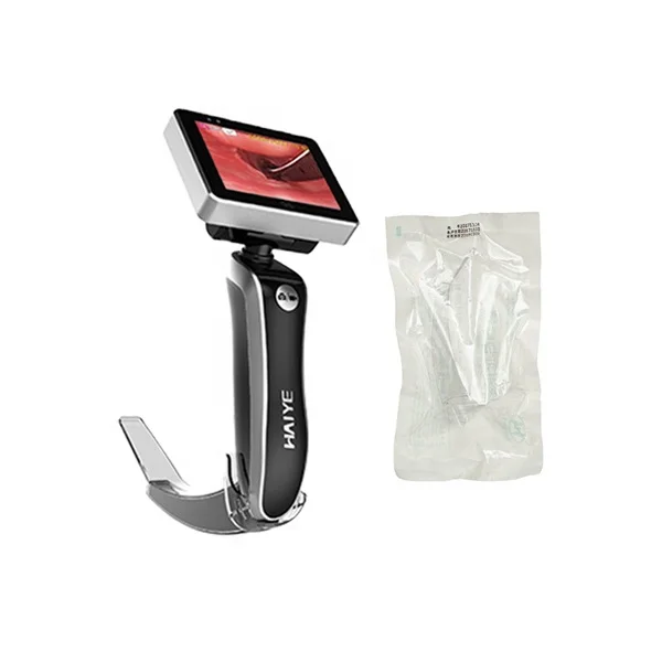 3.0 inch screen Anti-fog All-In-One Video Laryngoscope Endoscope Laryngoscope with Disposable Blades