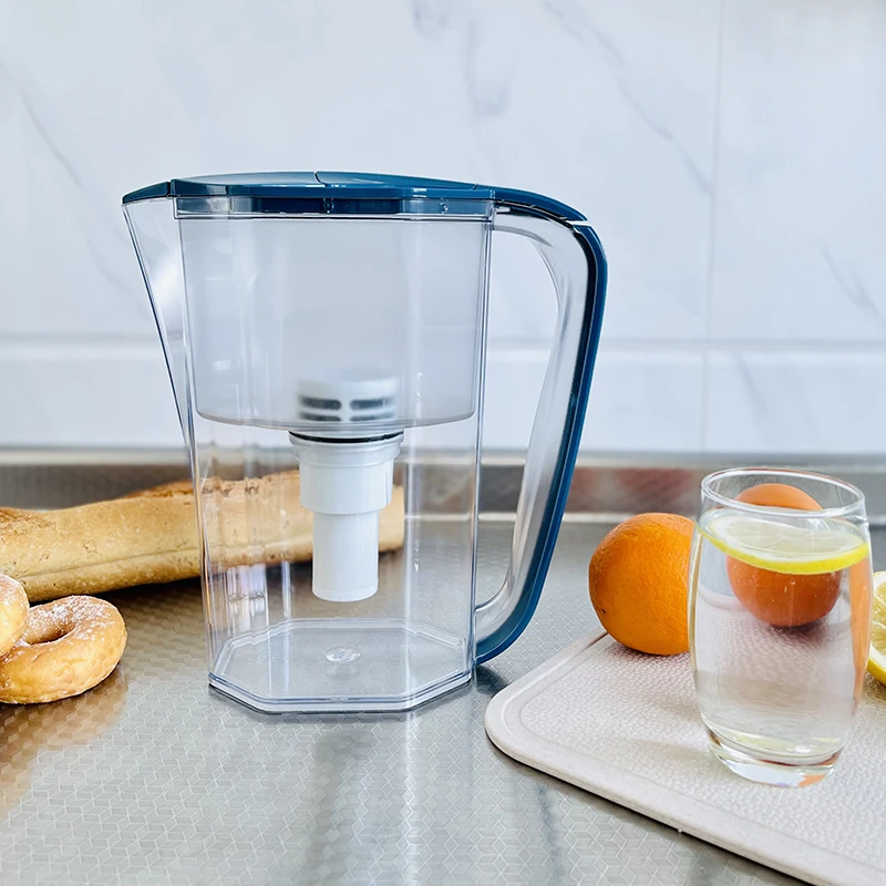 Factory price carbon resin water filter pitcher water filter jug europe market water jug alkaline