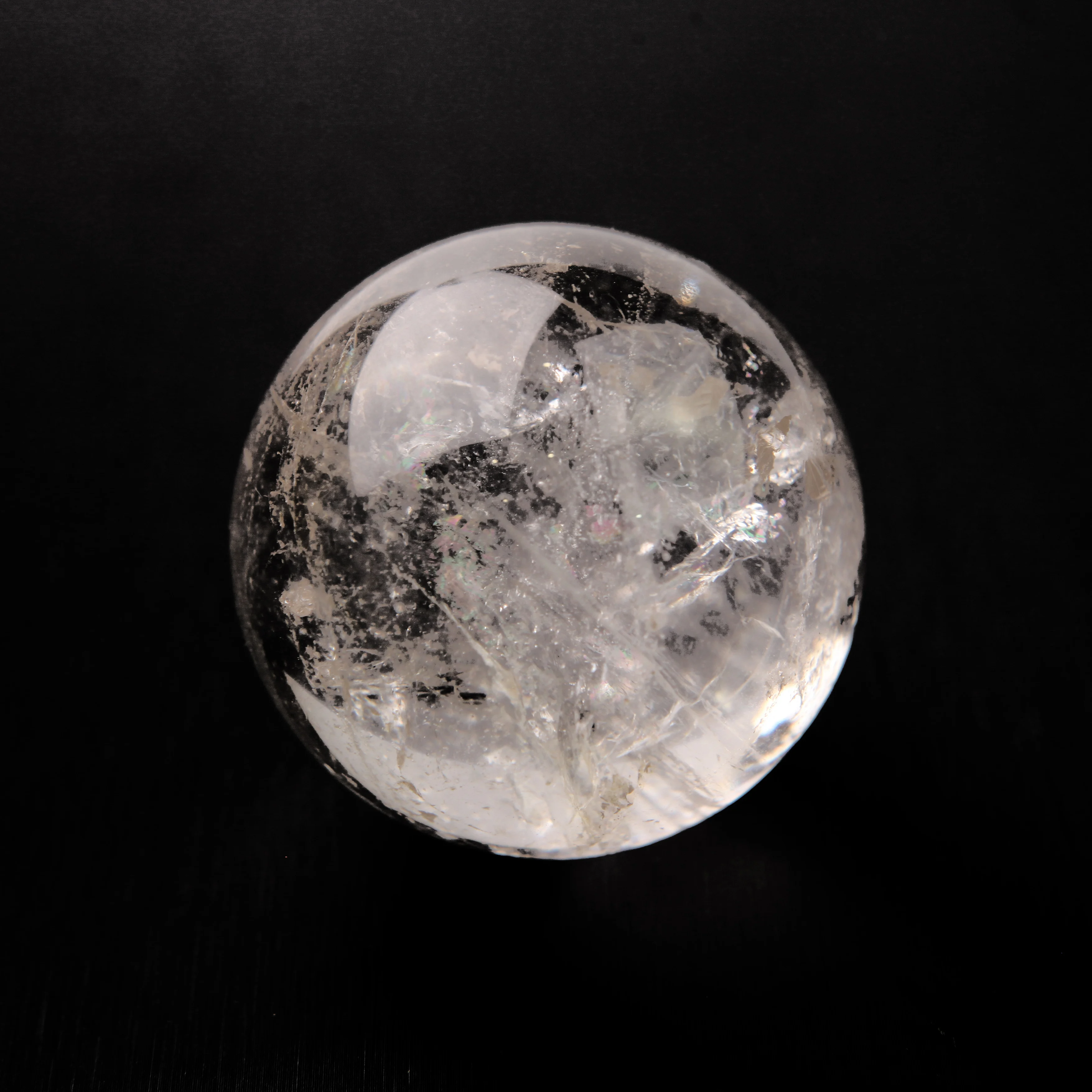 Wholesale Smelting Stone Quartz Treat Sphere Healing White Crystal Balls