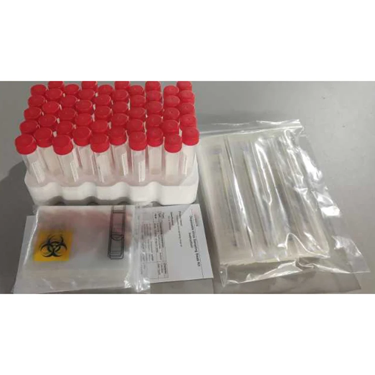 
 Набор одноразовых образцов для мужчин, тестовые ватные палочки из вискозы, ватные палочки в трубке, ватные палочки из флока для образцов нософаринггеальных клеток  