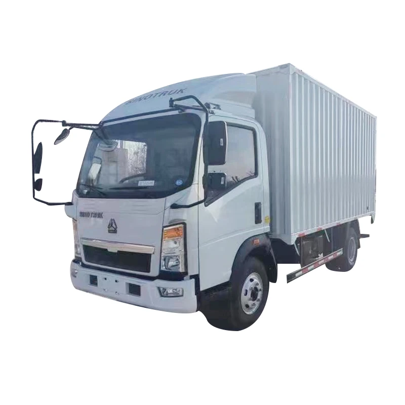 Factory Directly Van Cargo Truck Man Truck For Cargo Transportation Howo Van Truck 4X2 6 Ton Capacity