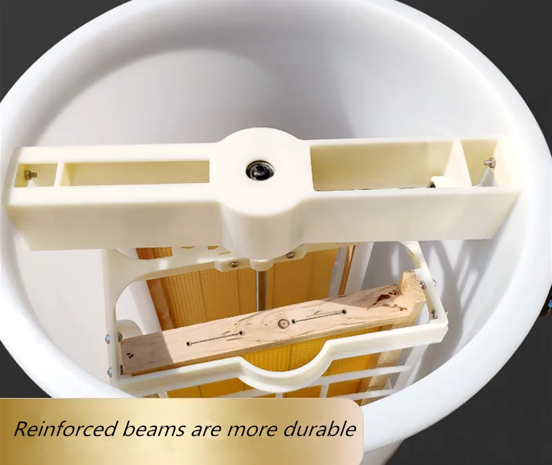 Beekeeping equipment 2frames plastic manual honey extractor