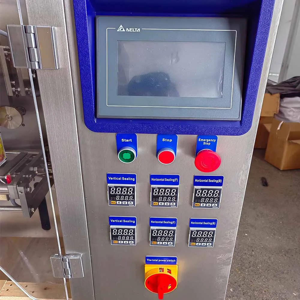 Cup measuring grain iodized salt sugar rice sachet granule packing machine