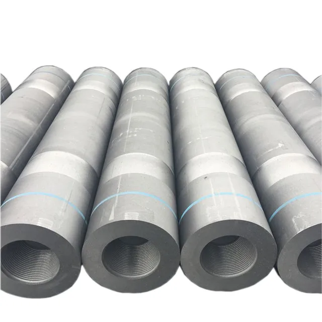 
Graphite electrodes RP 200*1500/1800mm with nipples direct factory in Hebei province 