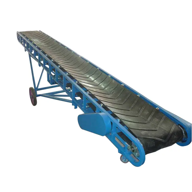 DY series industrial mobile belt conveyor for coal bulk material sand transporting