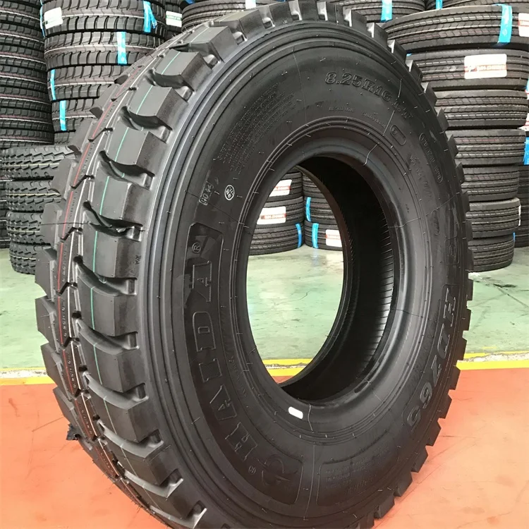 8.25R16-16PR size HD765 pattern Importing Chinese  HAIDA brand All steel with E4  3C certification  TBR tires  truck tyre